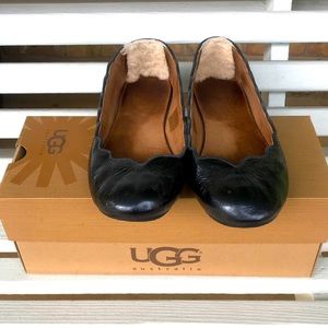 UGG black Chandra ballet shoes
